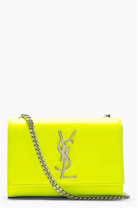 ysl neon pouch|Saint Laurent Handbags & Purses .